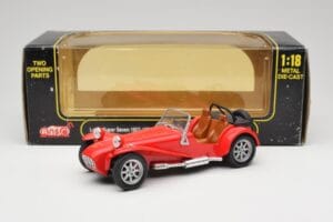 Caterham Super Seven Series 3 Rood Anson 1:18 30317-W Metaal — afbeelding 8 van 8
