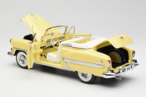 Chevrolet Bel Air Cabriolet Geel Sun Star 1:18 1712 Metaal — afbeelding 5 van 8