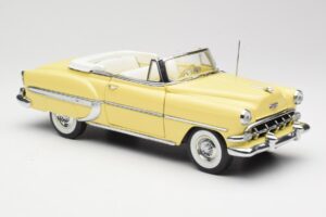 Chevrolet Bel Air Cabriolet Geel Sun Star 1:18 1712 Metaal — afbeelding 6 van 8