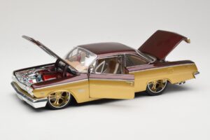 Chevrolet Bel Air Goud & Bruin Maisto 1:18 31064 Metaal — afbeelding 2 van 8