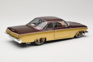 Chevrolet Bel Air Goud & Bruin Maisto 1:18 31064 Metaal — afbeelding 3 van 8
