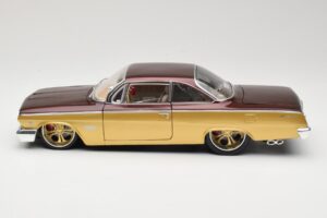Chevrolet Bel Air Goud & Bruin Maisto 1:18 31064 Metaal — afbeelding 4 van 8