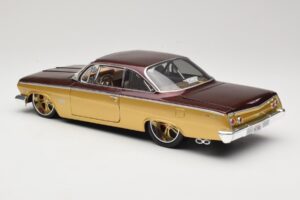 Chevrolet Bel Air Goud & Bruin Maisto 1:18 31064 Metaal — afbeelding 7 van 8