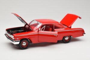 Chevrolet Bel Air Rood Maisto 1:18 31641 Metaal — afbeelding 2 van 8