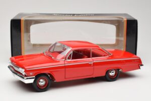 Chevrolet Bel Air Rood Maisto 1:18 31641 Metaal — afbeelding 8 van 8
