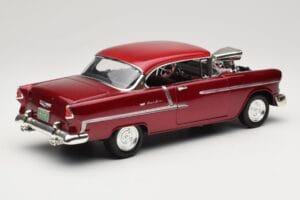 Chevrolet Bel Air Rood Motormax 1:18 73100TC-M1 Metaal — afbeelding 3 van 8