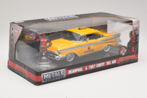 Chevrolet Bel Air Taxi Deadpool Metals Diecast 1:24 30290 Metaal — afbeelding 2 van 3