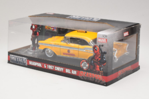 Chevrolet Bel Air Taxi Deadpool Metals Diecast 1:24 30290 Metaal — afbeelding 3 van 3