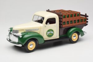 Chevrolet Brasseur Perrier Delivery Van Groen Solido 1:18 203243 Metaal