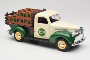 Chevrolet Brasseur Perrier Delivery Van Groen Solido 1:18 203243 Metaal — afbeelding 6 van 8