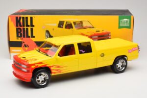 Chevrolet C2500 Silverado Pussy Wagon From Kill Bill Geel GreenLight 1:18 19015 Metaal — afbeelding 6 van 6
