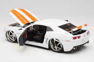 Chevrolet Camaro Concept Tuned Wit Jada 1:18 63014 Metaal — afbeelding 5 van 8