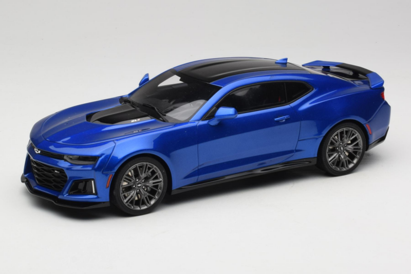 Chevrolet Camaro ZL1 Gen 6 Blauw GT Spirit 1:18 GT177 Hars