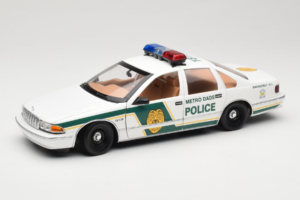 Chevrolet Caprice Metro Dade Politie UT Models 1:18 21024 Metaal