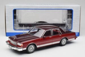 Chevrolet Caprice Rood Metallic MCG 1:18 MCG18361 Metaal — afbeelding 6 van 6