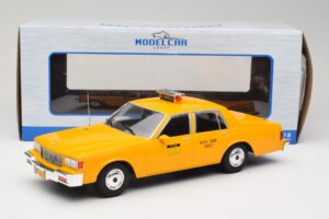 Chevrolet Caprice Geel Taxi MCG 1:18 MCG18038 Metaal — afbeelding 6 van 6