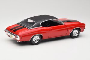 Chevrolet Chevelle SS 454 Rood Maisto 1:18 531892 Metaal — afbeelding 3 van 8