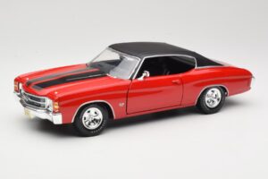 Chevrolet Chevelle SS 454 Rood Maisto 1:18 531892 Metaal