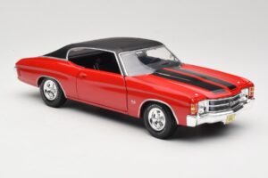 Chevrolet Chevelle SS 454 Rood Maisto 1:18 531892 Metaal — afbeelding 6 van 8