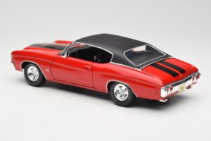Chevrolet Chevelle SS 454 Rood Maisto 1:18 531892 Metaal — afbeelding 7 van 8