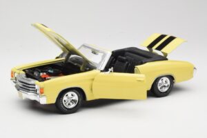 Chevrolet Chevelle SS 454 Geel Maisto 1:18 531890 Metaal — afbeelding 2 van 8