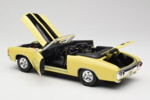 Chevrolet Chevelle SS 454 Geel Maisto 1:18 531890 Metaal — afbeelding 5 van 8