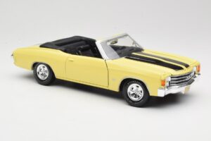 Chevrolet Chevelle SS 454 Geel Maisto 1:18 531890 Metaal — afbeelding 6 van 8