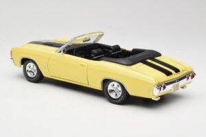 Chevrolet Chevelle SS 454 Geel Maisto 1:18 531890 Metaal — afbeelding 7 van 8