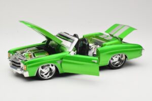 Chevrolet Chevelle SS Cabriolet Groen Maisto 1:18 31099 Metaal — afbeelding 2 van 8