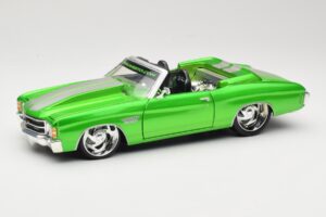 Chevrolet Chevelle SS Cabriolet Groen Maisto 1:18 31099 Metaal