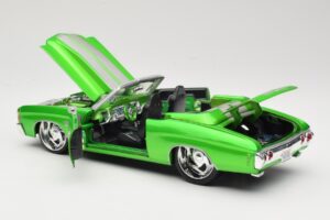 Chevrolet Chevelle SS Cabriolet Groen Maisto 1:18 31099 Metaal — afbeelding 5 van 8