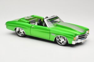 Chevrolet Chevelle SS Cabriolet Groen Maisto 1:18 31099 Metaal — afbeelding 6 van 8