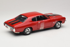 Chevrolet Chevelle SS Fast & Furious Rood Johnny Lightning 1:18 39578 Metaal — afbeelding 2 van 6