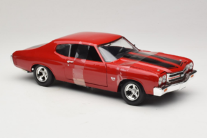 Chevrolet Chevelle SS Fast & Furious Rood Johnny Lightning 1:18 39578 Metaal — afbeelding 4 van 6