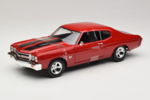 Chevrolet Chevelle SS Fast & Furious Rood Johnny Lightning 1:18 39578 Metaal