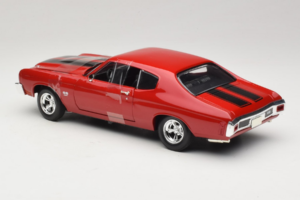 Chevrolet Chevelle SS Fast & Furious Rood Johnny Lightning 1:18 39578 Metaal — afbeelding 5 van 6