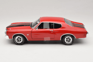 Chevrolet Chevelle SS Rood Jack Reacher Auto World 1:18 AWSS109/06 Metaal — afbeelding 4 van 8