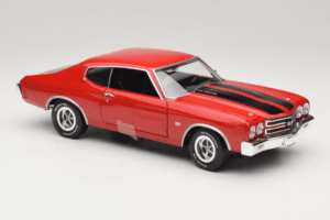 Chevrolet Chevelle SS Rood Jack Reacher Auto World 1:18 AWSS109/06 Metaal — afbeelding 6 van 8