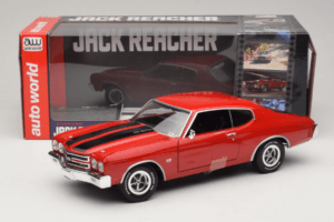Chevrolet Chevelle SS Rood Jack Reacher Auto World 1:18 AWSS109/06 Metaal — afbeelding 8 van 8