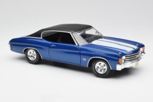 Chevrolet Chevelle SS 454 Blauw Maisto 1:18 531886 Metaal — afbeelding 6 van 8