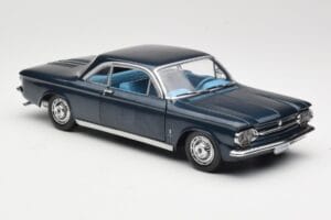 Chevrolet Corvair Donkerblauw Sun Star 1:18 1482 Metaal — afbeelding 6 van 8
