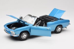 Chevrolet Corvair Monza Cabriolet Blauw Road Signature 1:18 92498 Metaal — afbeelding 2 van 8