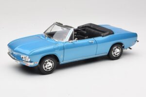 Chevrolet Corvair Monza Cabriolet Blauw Road Signature 1:18 92498 Metaal