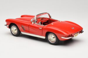 Chevrolet Corvette C1 Rood ERTL 1:18 7835 Metaal — afbeelding 7 van 8