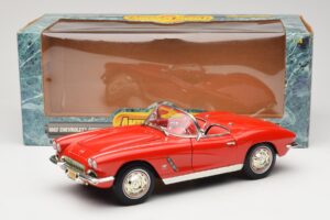 Chevrolet Corvette C1 Rood ERTL 1:18 7835 Metaal — afbeelding 8 van 8