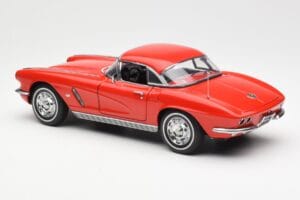 Chevrolet Corvette C1 Cabriolet Roman Rood AUTOart 1:18 71102 Metaal — afbeelding 7 van 8