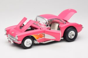 Chevrolet Corvette C1 Gasser Roze Road Legends 1:18 92019-R1 Metaal — afbeelding 2 van 8