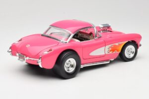 Chevrolet Corvette C1 Gasser Roze Road Legends 1:18 92019-R1 Metaal — afbeelding 3 van 8