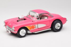 Chevrolet Corvette C1 Gasser Roze Road Legends 1:18 92019-R1 Metaal