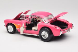 Chevrolet Corvette C1 Gasser Roze Road Legends 1:18 92019-R1 Metaal — afbeelding 5 van 8